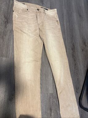 Light camel men’s jeans new waist 34